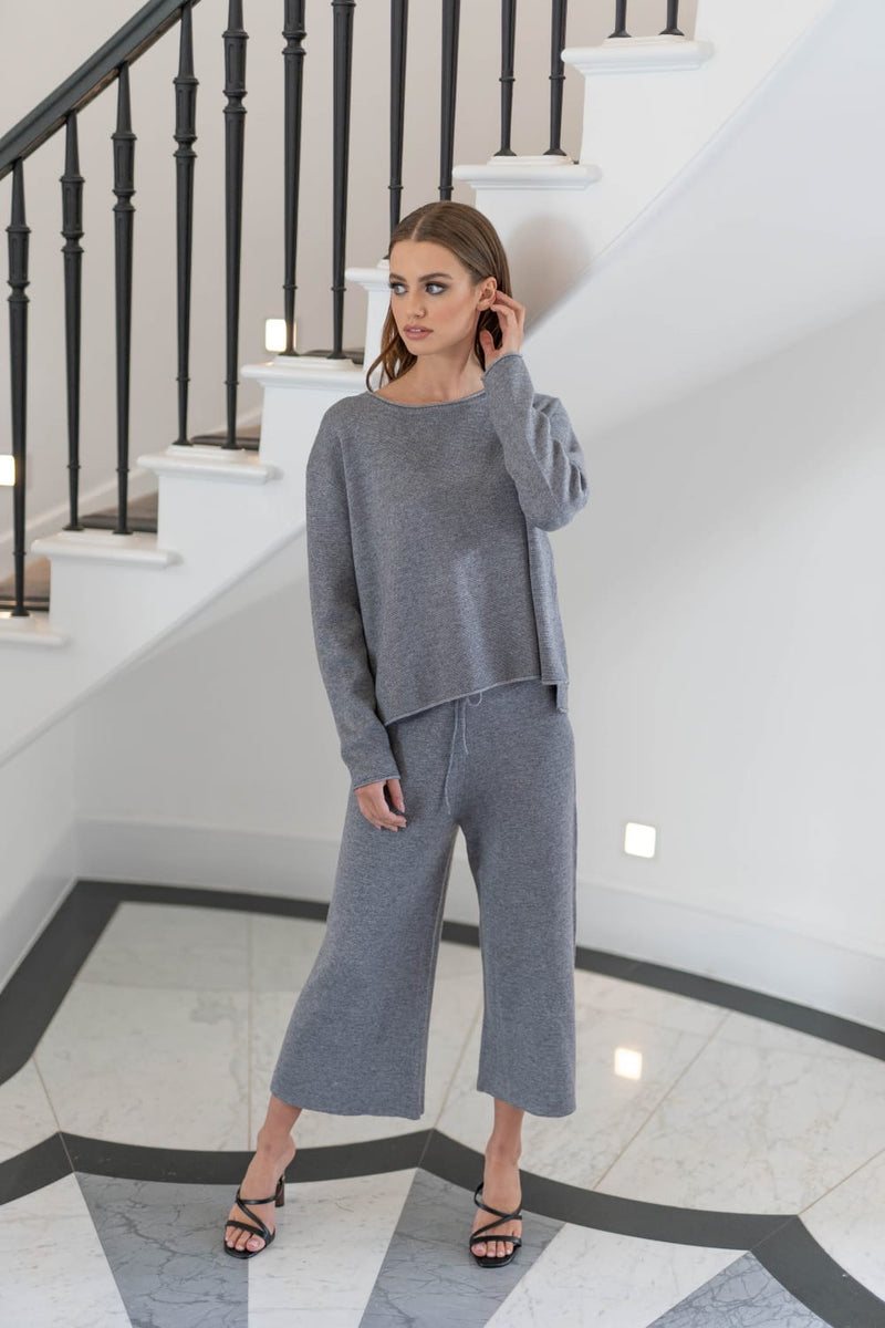 'ZOWIE' Knitted Lux Co Ord Set - CT086